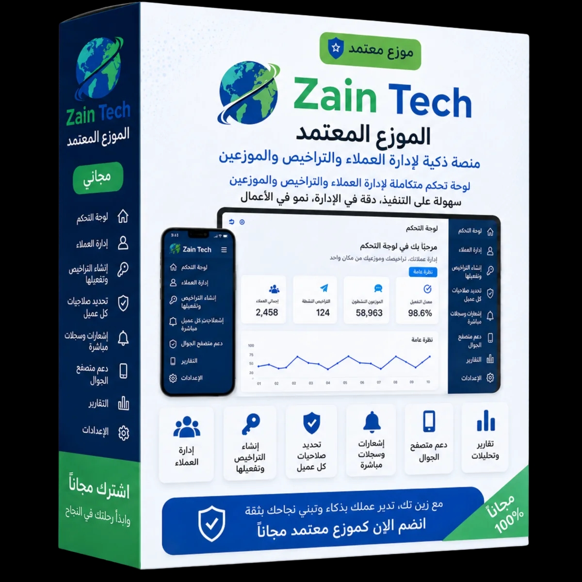 واجهة برنامج الموزعين